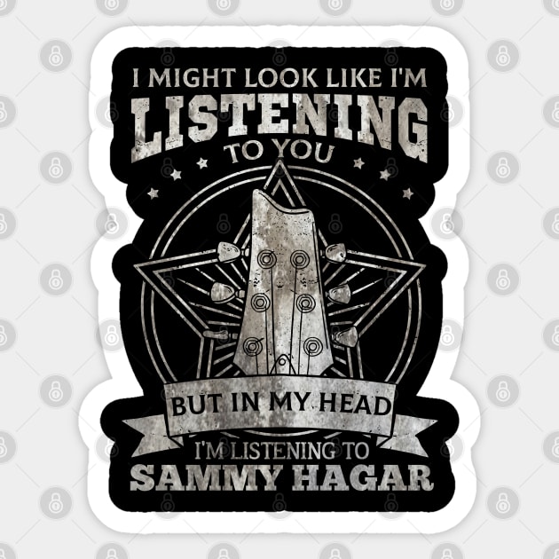 Sammy Hagar Sticker by Astraxxx